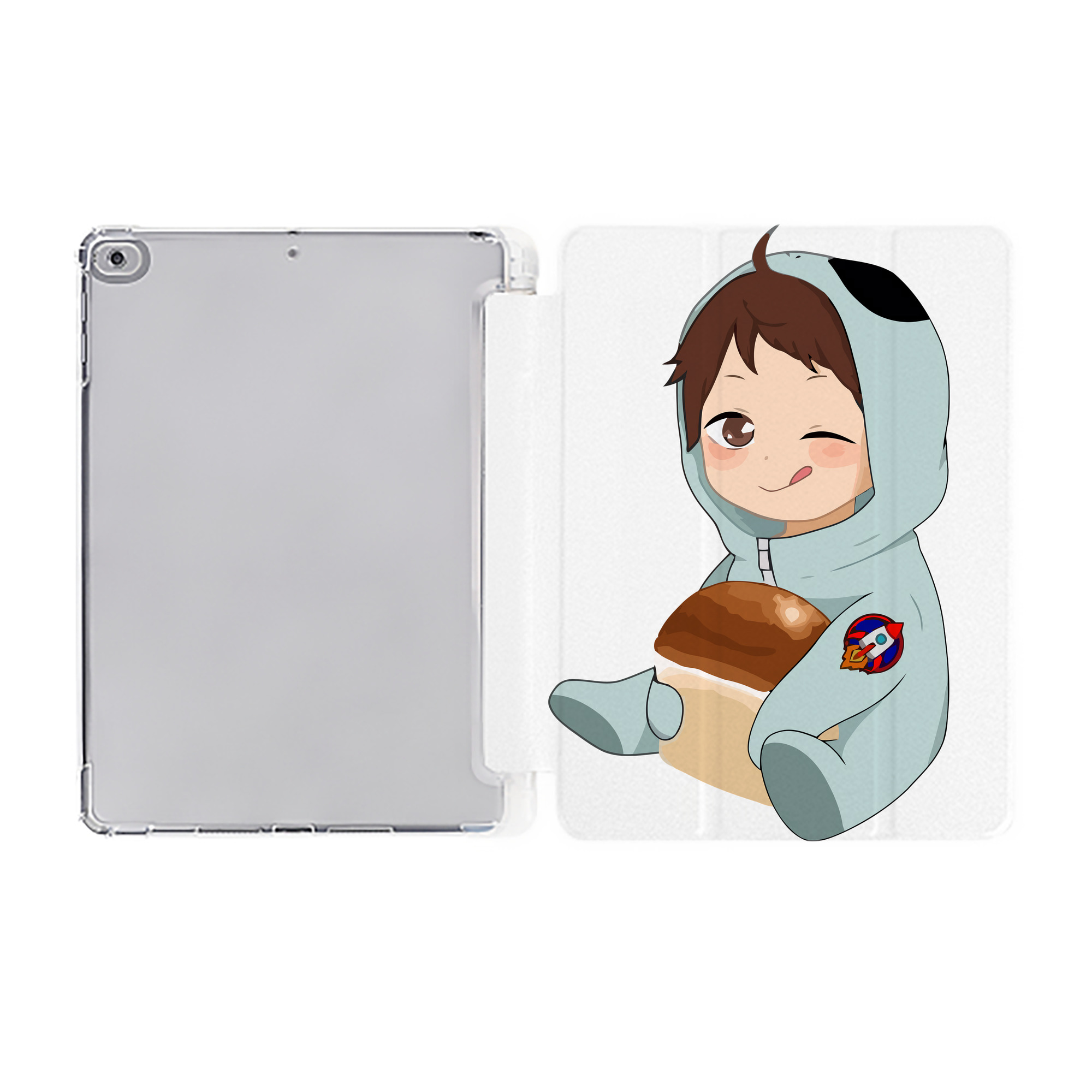 （画像用） ハイキュー!! Haikyu!! IPad ケース ペン収納付き 三つ折りスタンド PUレザー×シリコン 対応機種9.5/10.5/10.9インチ